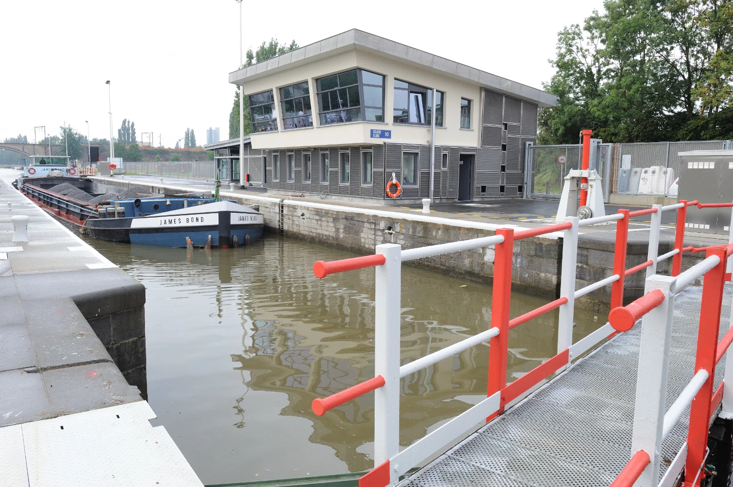 Le Port de Bruxelles inaugure ses deux écluses rénovées