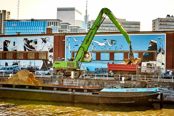 Chantiers bruxellois : désengorger la ville grâce au canal