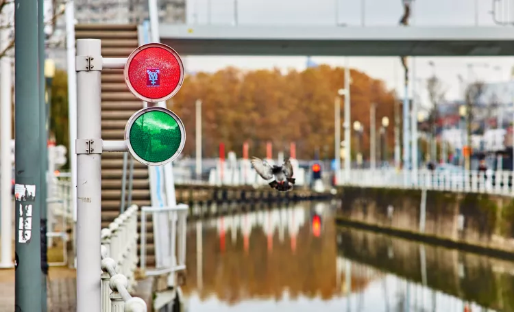 feux signalisation canal