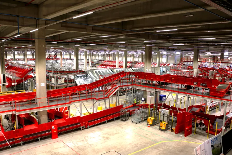 Le plus grand centre de tri du Benelux inauguré au port de Bruxelles