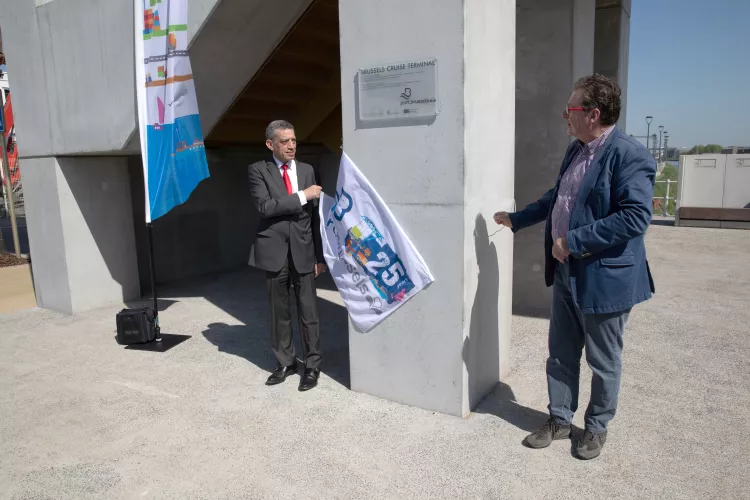 Inauguration du Brussels Cruise Terminal