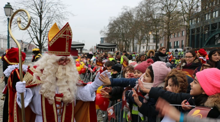 Saint-Nicolas arrivé au Port